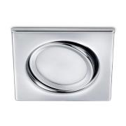 Trio Lighting Lutbar LED-inbyggnadsspot Rila i krom