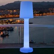 Newgarden Carmen golvlampa med uppladdningsbart batteri, höjd 110 cm