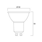 Sylvania LED reflektor GU10 5W 4.000K 36° 475 lm glas