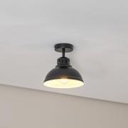 Luminex Sven taklampa, 1 lampa, svart, stål, E27