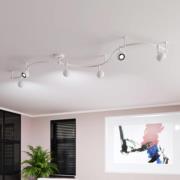 ELC Delila skensystem, rund, sandvit