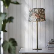 PR Home Bordslampa BASE DAHLIA, grön, höjd 58 cm, tyg
