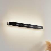 Lindby LED taklampa Benario, svart, aluminium, 80 cm