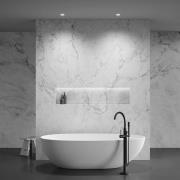 Maytoni takinbyggnadslampa Zoom vit Ø 8,5 cm aluminium IP65 GU10