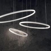 Ideallux Ideal Lux LED-hänglampa Oracle Slim Ø 50 cm vit 3 000 K