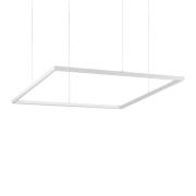 Ideallux Ideal Lux LED-hänglampa Oracle Slim 90 x 90 cm vit 3 000 K