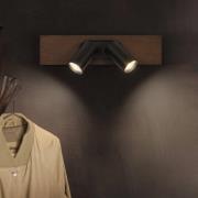 OSRAM takspotlight MERCURY svart 2-Spot GU10-LED 927 dimbar