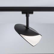 Paulmann URail-skenespot Alejandro svart 4.000K dimbar