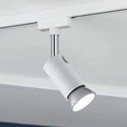 Paulmann URail-skenespot Pure I, matt vit, GU10, metall