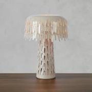 Markslöjd Bordslampa Verbera, greige, höjd 38 cm, metall