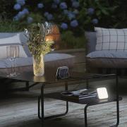 OSRAM LED-batteridriven utomhuslampa NIGHTLUX SOLAR grå dimbar USB-por...