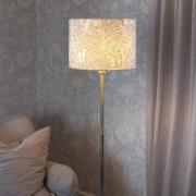 PR Home Golvlampa Amy, Eldertree grön/guld, höjd 150 cm, E27