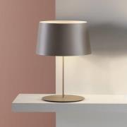Vibia Warm 4901 bordslampa, Ø 42 cm, brun