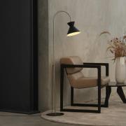 OSRAM golvlampa Decor Waist, stål, svart, E27