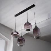 OSRAM hänglampa Decor Needle Linear, grå, stål, 4 lampor E27