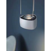 LOOM DESIGN LED-pendellampa Air, vit, aluminium, 13 cm