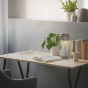 Briloner LED-bordslampa Loca, antracit, höjd 36 cm metall/plast