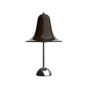 Verpan bordslampa Pantop, brun, höjd 23 cm, metall, E14