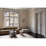 Nuura Aps Nuura ljuskrona Apiales 9, Ø 60 cm, mässing-/guldfärgad