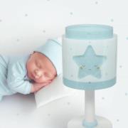 Dalber Barnbordslampa Baby Dreams, blå, G4, Ø 15 cm
