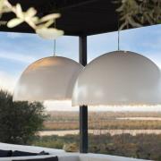 Karman Plancton LED-utomhushänglampa Ø 45 cm