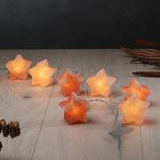 Wagner Life Ljusslinga Lysande kristaller Stjärna, saltkristaller bärn...