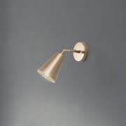 Opviq Vägglampa Evander, guld, metall, höjd 21 cm, E27