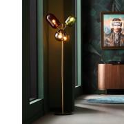 KARE Golvlampa Balloon Dance, flerfärgad, glas, 160 cm, E27