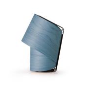 LZF LAMPS LZF bordslampa Tiny, blå, höjd 22 cm, träfanér