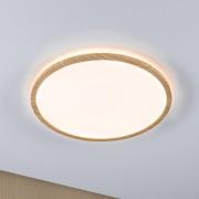 Atria Shine LED Plafond Ø42 IP44 3000K Wood - Paulmann