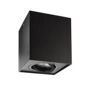 Deko-Light Takspotlight Bengala kantig, svart, aluminium, GU10, vinkli...