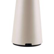 Globen Lighting batteridriven bordslampa Cannes, beige, 26 cm IP44
