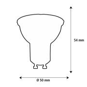 SEGULA LED-lampa GU10 6W Reflektor dimbar 10° Ra90