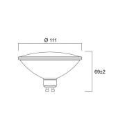 Sylvania LED-lampa RETRO, ES111, GU10 12 W 830 1150 lm dimbar 25°