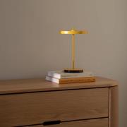 UMAGE LED-bordslampa Asteria Move solgul uni, 31cm