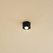 Lindby Downlight Jyla, 1 lampa, matt svart, GX53