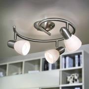 EGLO Stämningsfull plafondlampa Dake, tredelad