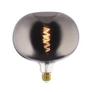 EGLO LED-filamentlampa E27 4W Big Size äppelformad glödtråd krom