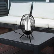 EGLO Fusignano utomhusbordslampa, svart