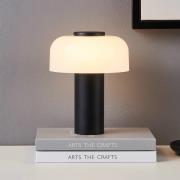 EGLO LED-bordslampa Ponente, Ø 16 cm, svart/vit, CCT