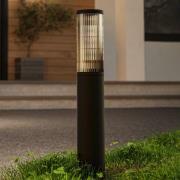 EGLO Salle sockellampa, höjd 46,5 cm, svart, aluminium