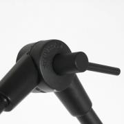 Steinhauer Golvlampa Prestige Chic svart/svart-guld Höjd 250 cm