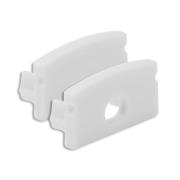 The Light Group SLC profiländlock A1, grå, 2 stycken