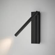 Bover LED-vägglampa Arid A/03 svart, aluminium, 2 700 K