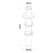OLEV markfäste för sockellampan Grounding