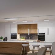 Paulmann URail LED-ljuslist Ceris, 4000K, aluminium, dimbar