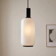 Euluna Hänglampa Milano, 1 lampa, cylinder, vit