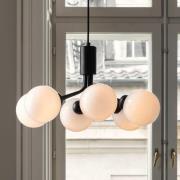 Nuura Aps Nuura pendellampa Apiales 6, Ø 50 cm, svart/opal