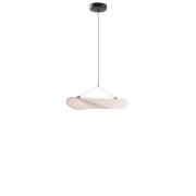 NEW WORKS LED-pendellampa Tense, Ø55, vit, dimbar