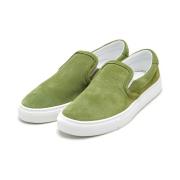 Diemme Garda Slip-On Tendril Grön Mocka Sneakers Green, Herr